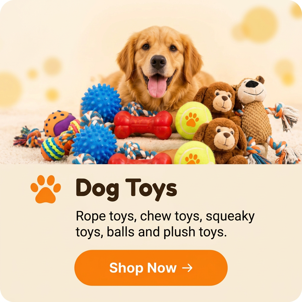 Dog Toys image matching Cat Toys layout