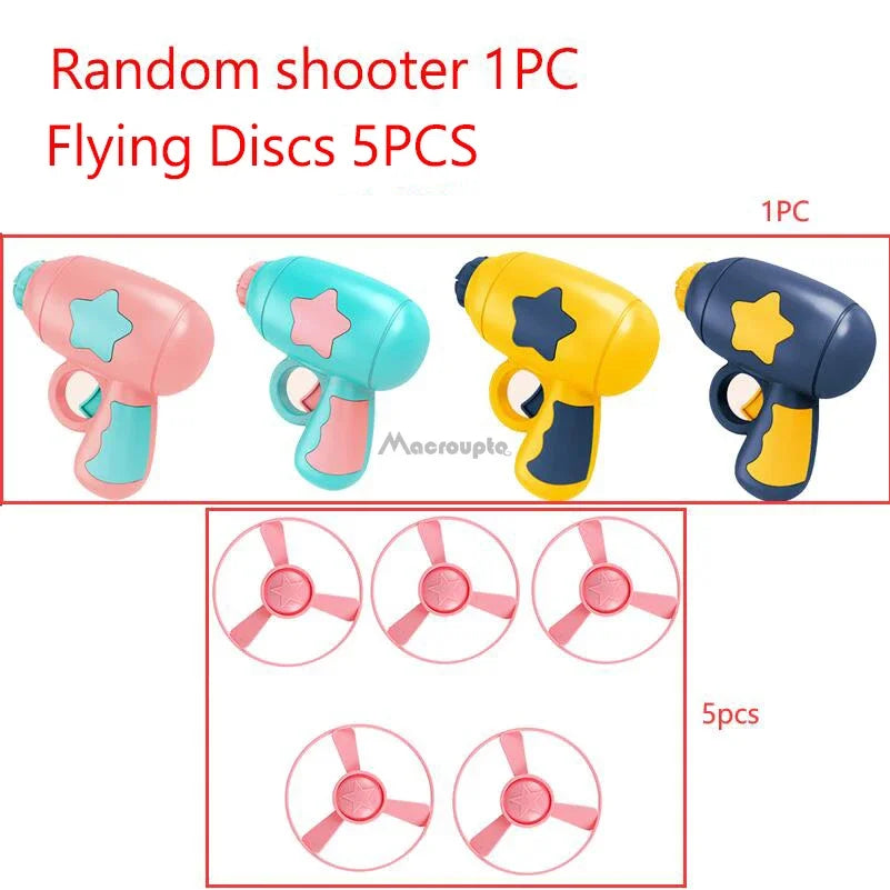 Flying Disc Shooting Gun Cat Toys