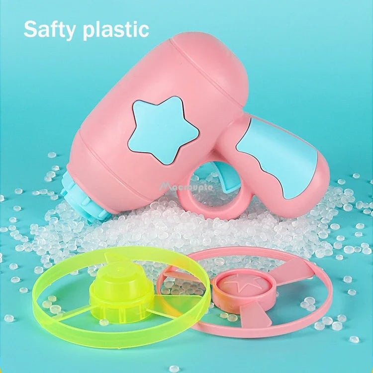 Flying Disc Shooting Gun Cat Toys