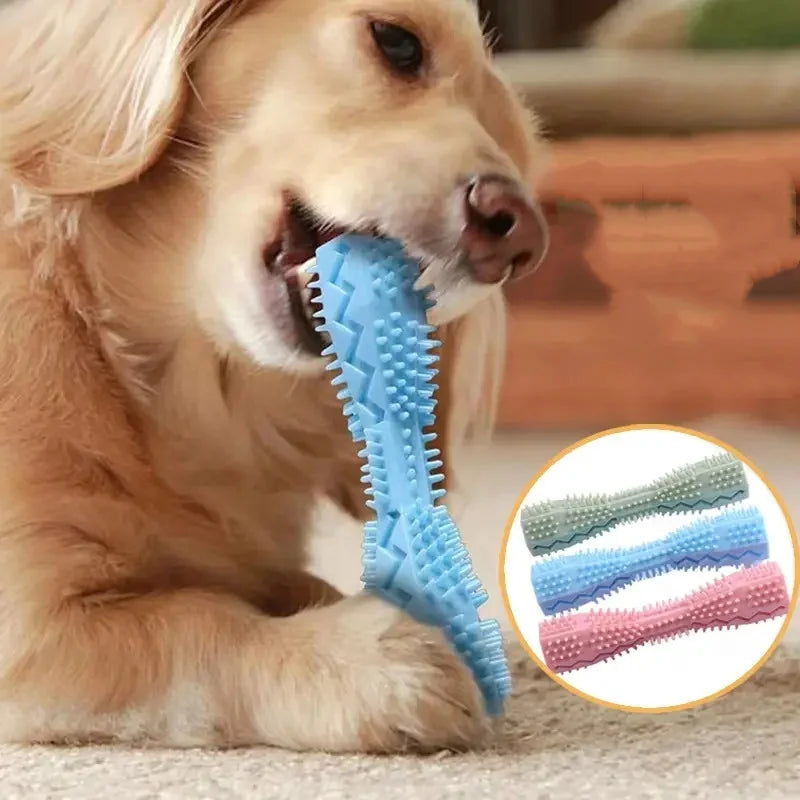 Dog Teething Chew Stick Toy, Pet Teether Cleaner Stick