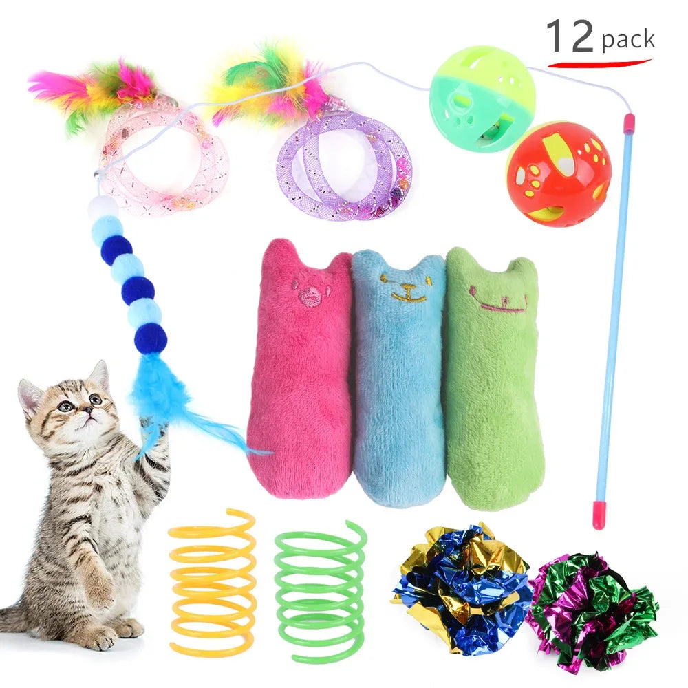 Multi Shape Play Pack, Cat Toys