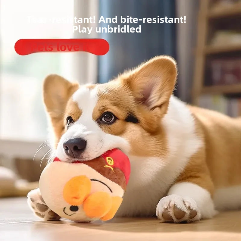 Interactive Cartoon Electric Plush Jumping Dog Toy