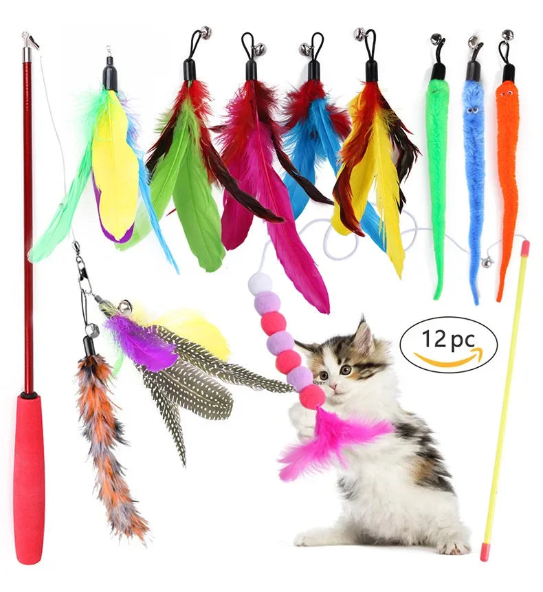 Multi Shape Play Pack, Cat Toys