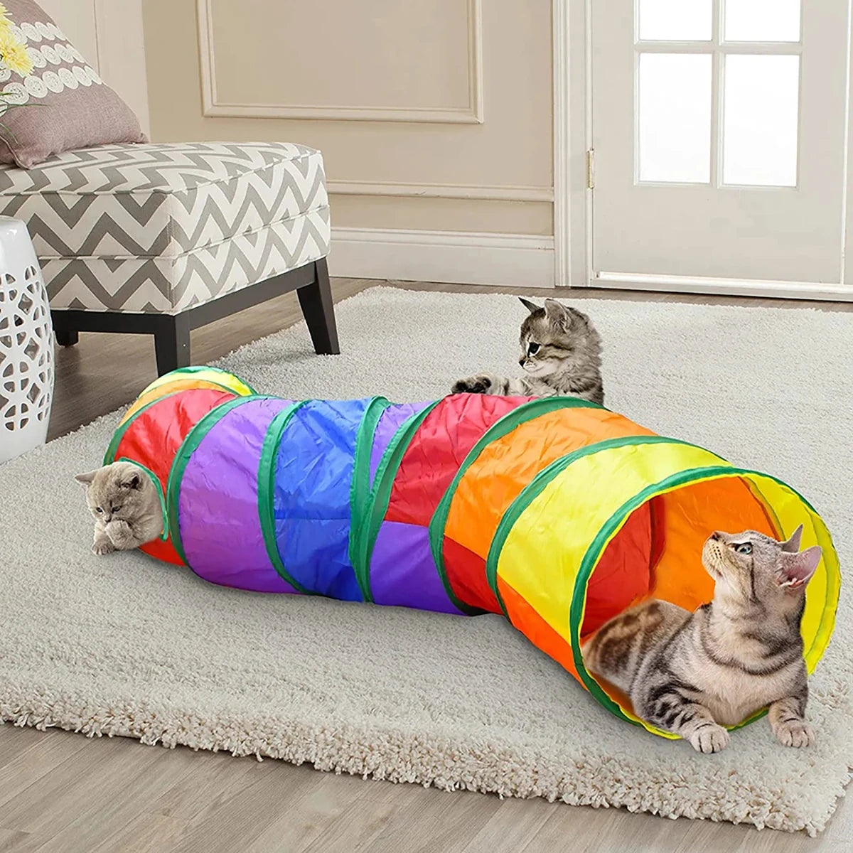Cat Tunnel Tube Foldable Toys