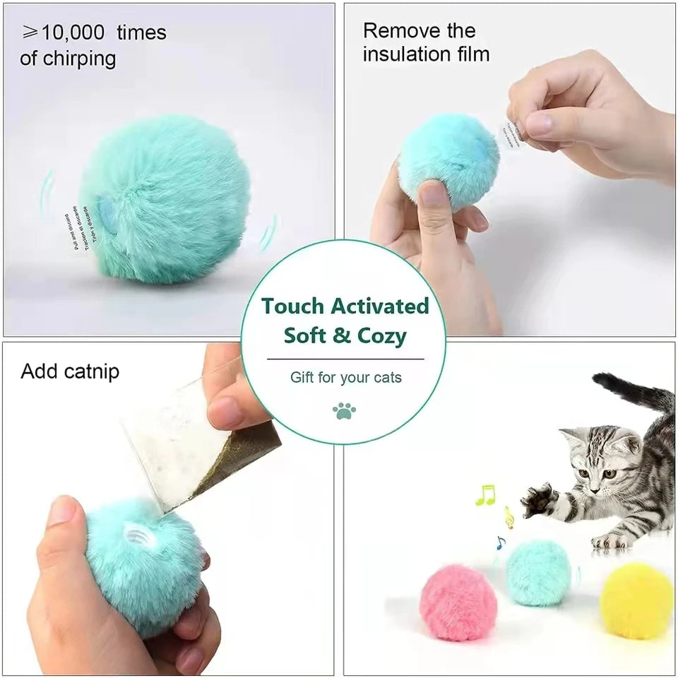 Chirping Animal Cat Toy
