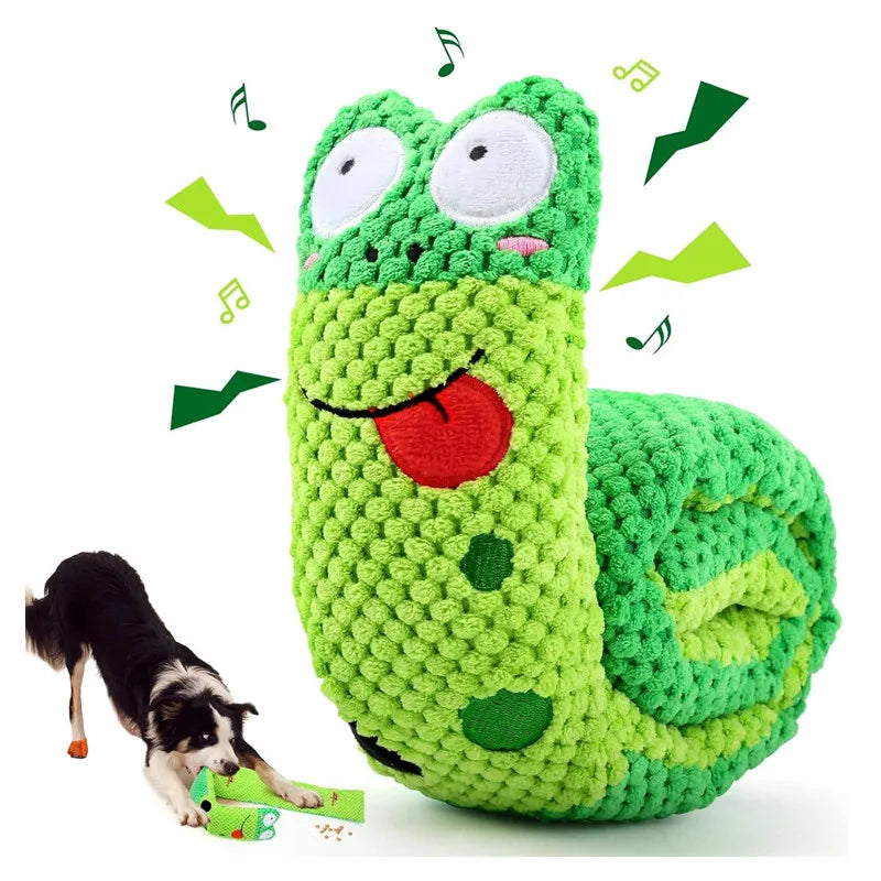 Dog Puzzle Feeder Interactive Plush Toy