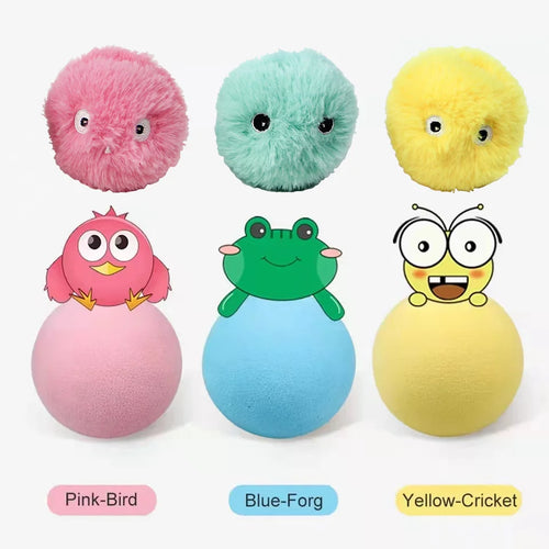 Chirping Animal Cat Toy