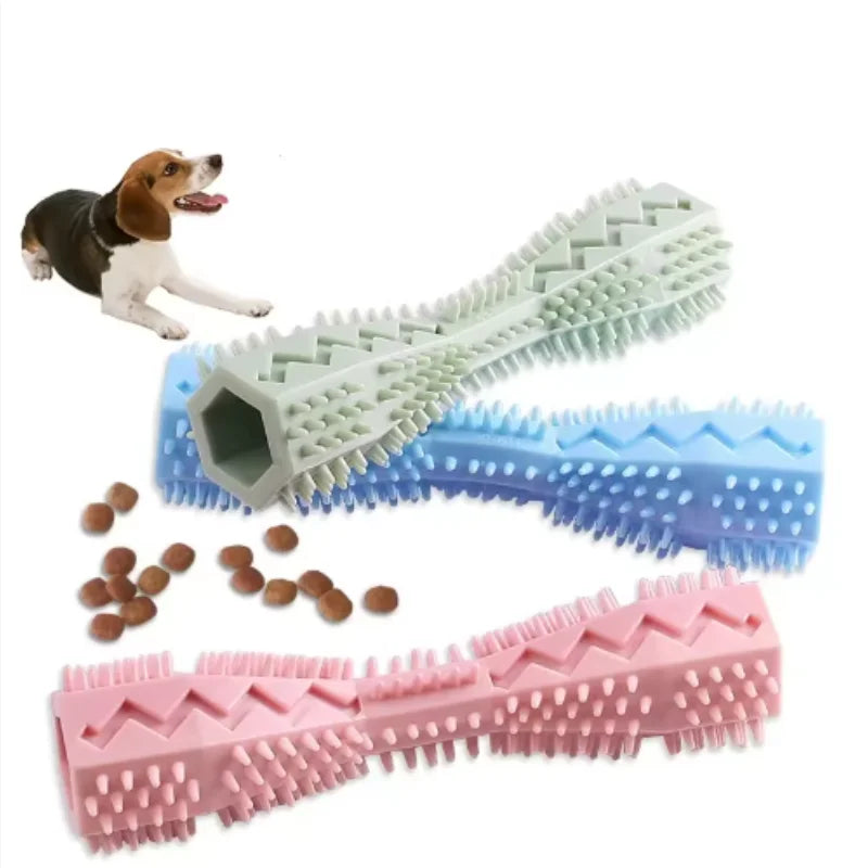 Dog Teething Chew Stick Toy, Pet Teether Cleaner Stick