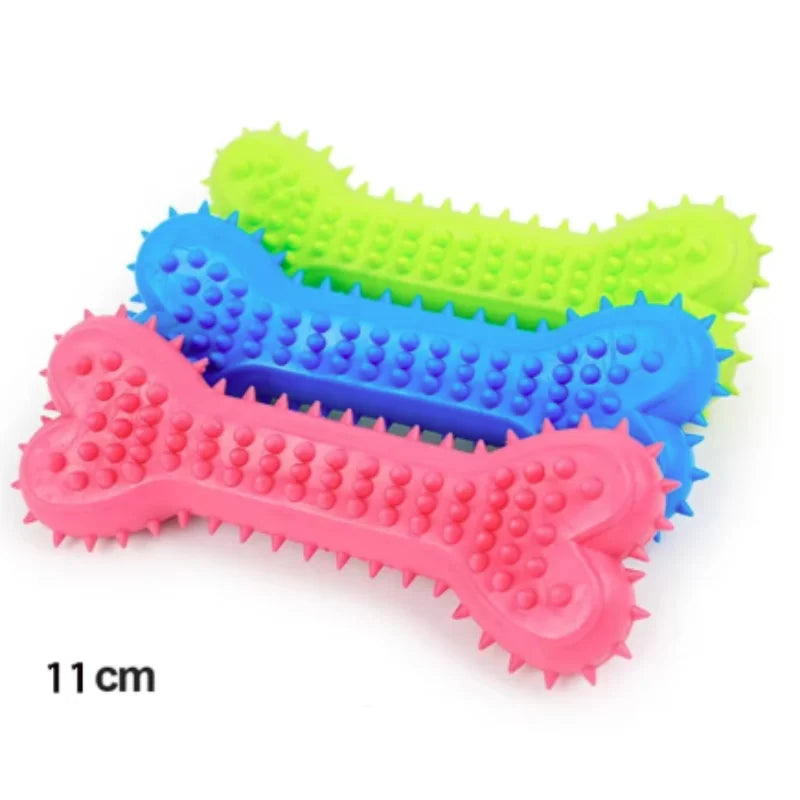 Dog Teething Chew Stick Toy, Pet Teether Cleaner Stick