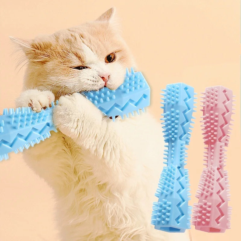 Dog Teething Chew Stick Toy, Pet Teether Cleaner Stick