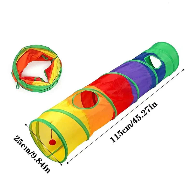 Cat Tunnel Tube Foldable Toys