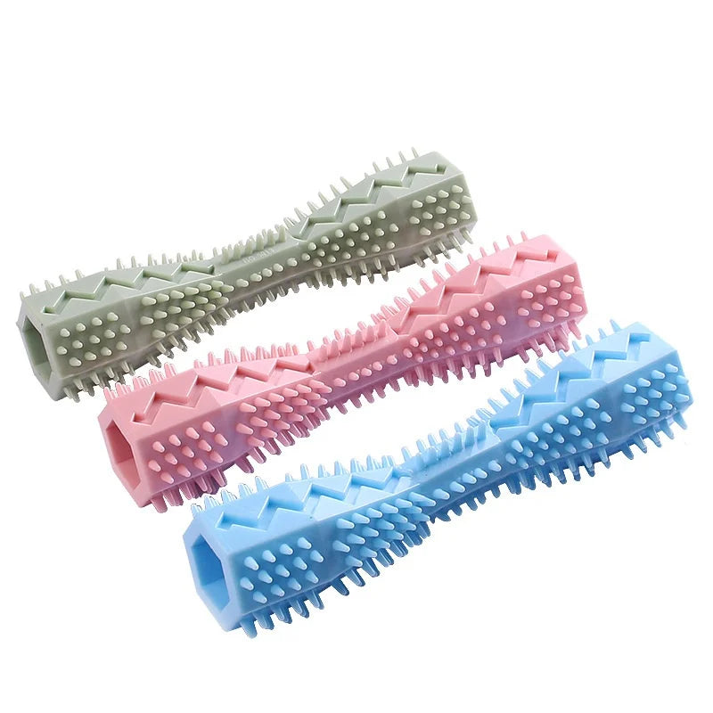 Dog Teething Chew Stick Toy, Pet Teether Cleaner Stick