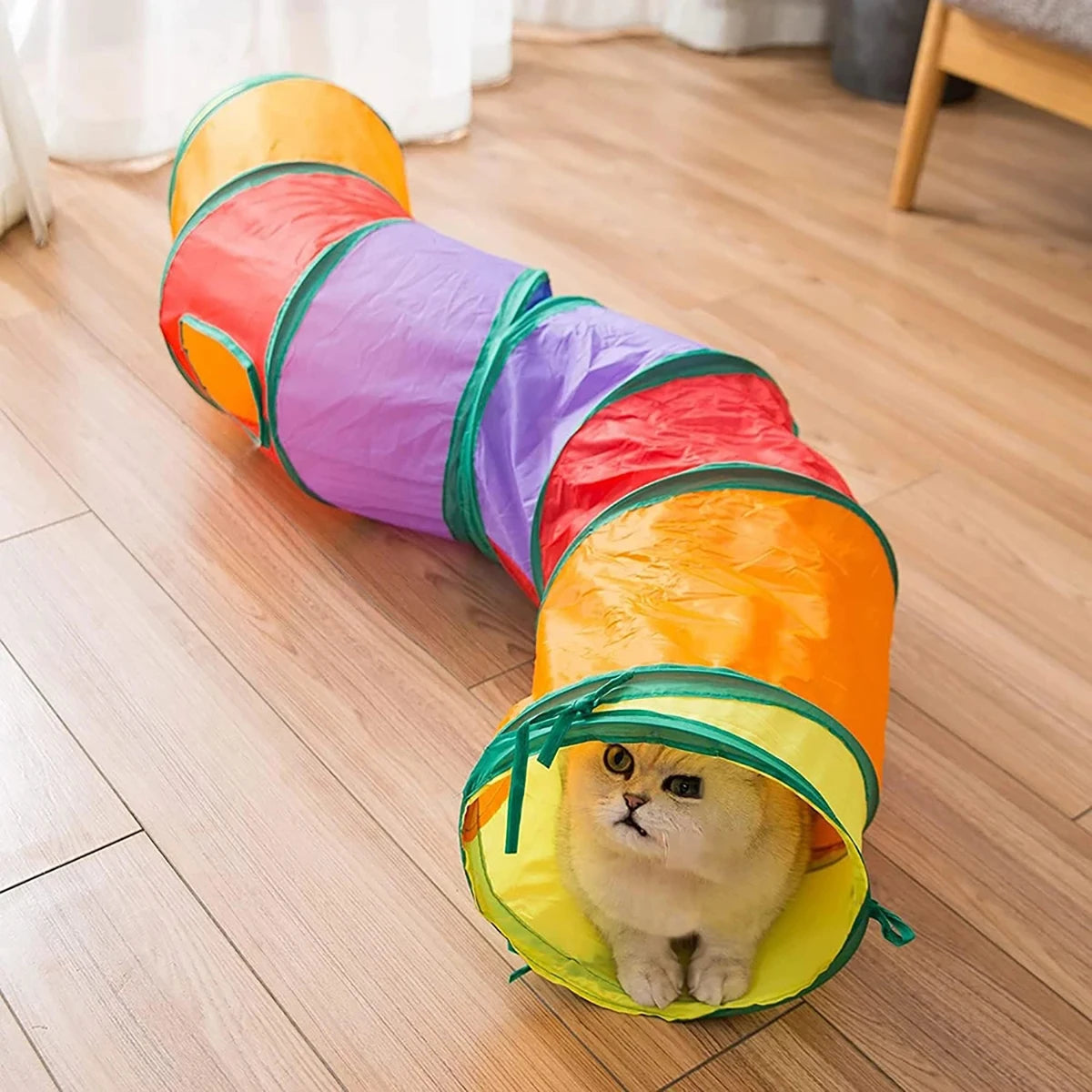 Cat Tunnel Tube Foldable Toys